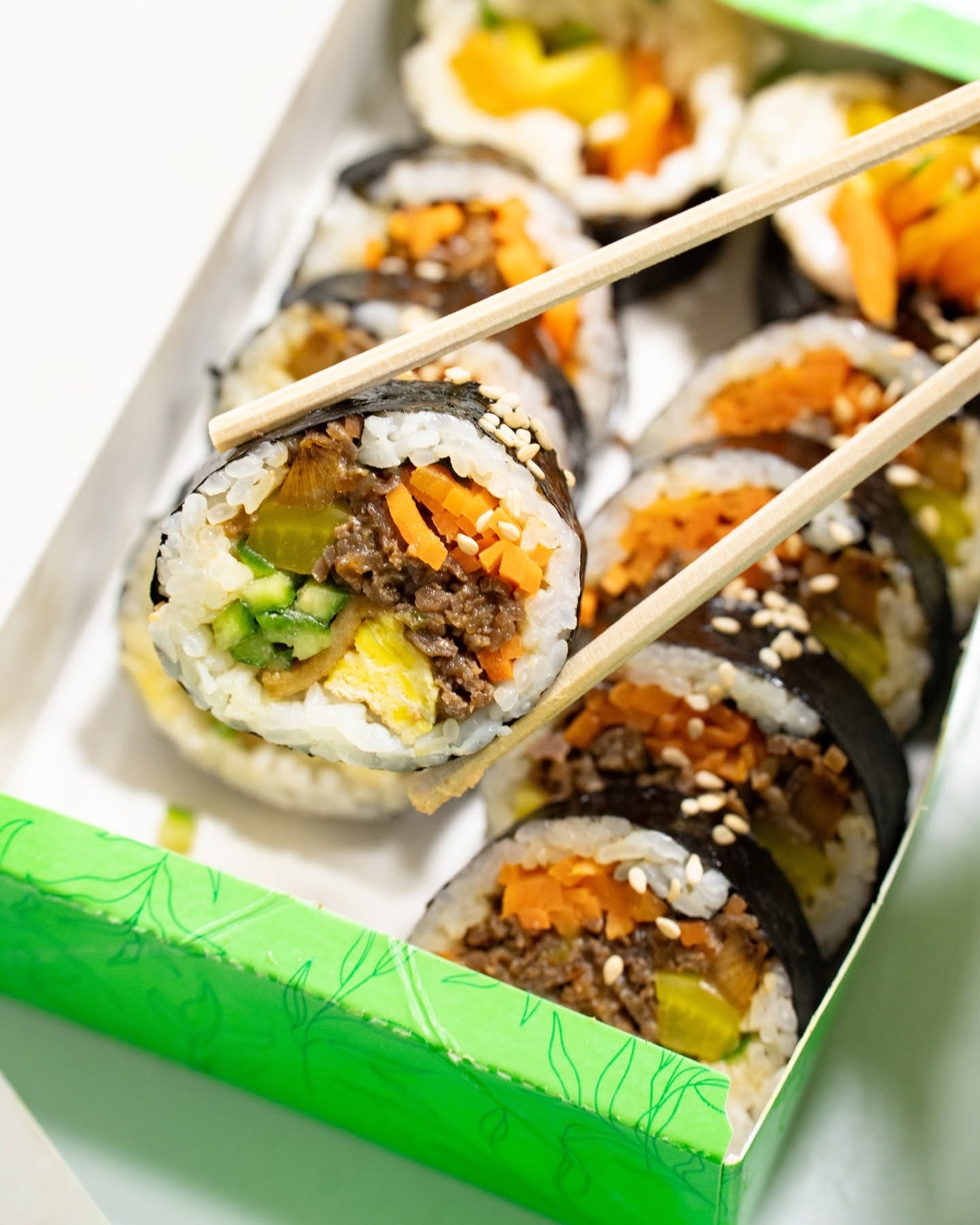 Kimbap — Korean rice rolls