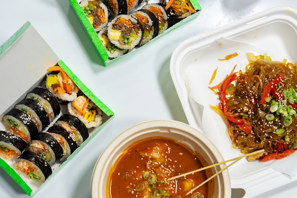 Food at Sunny Seoul Korean Kitchen