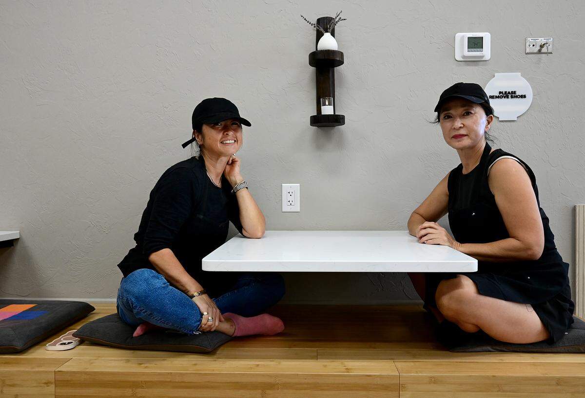 Katherine Kim and Mary Pierson, co-founders of Sunny Seoul Korean Kitchen